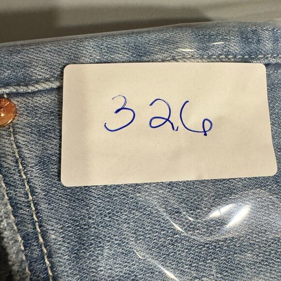 Paige Brigitte Womens Jeans Size 29 Blue Distressed Mid Rise Rocker Grunge Denim - Picture 13 of 14